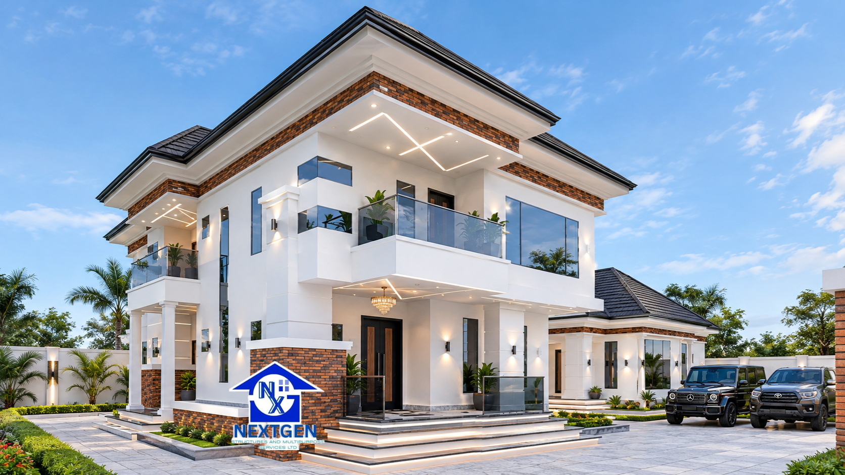 Modern Luxury Duplex House Design in Nigeria