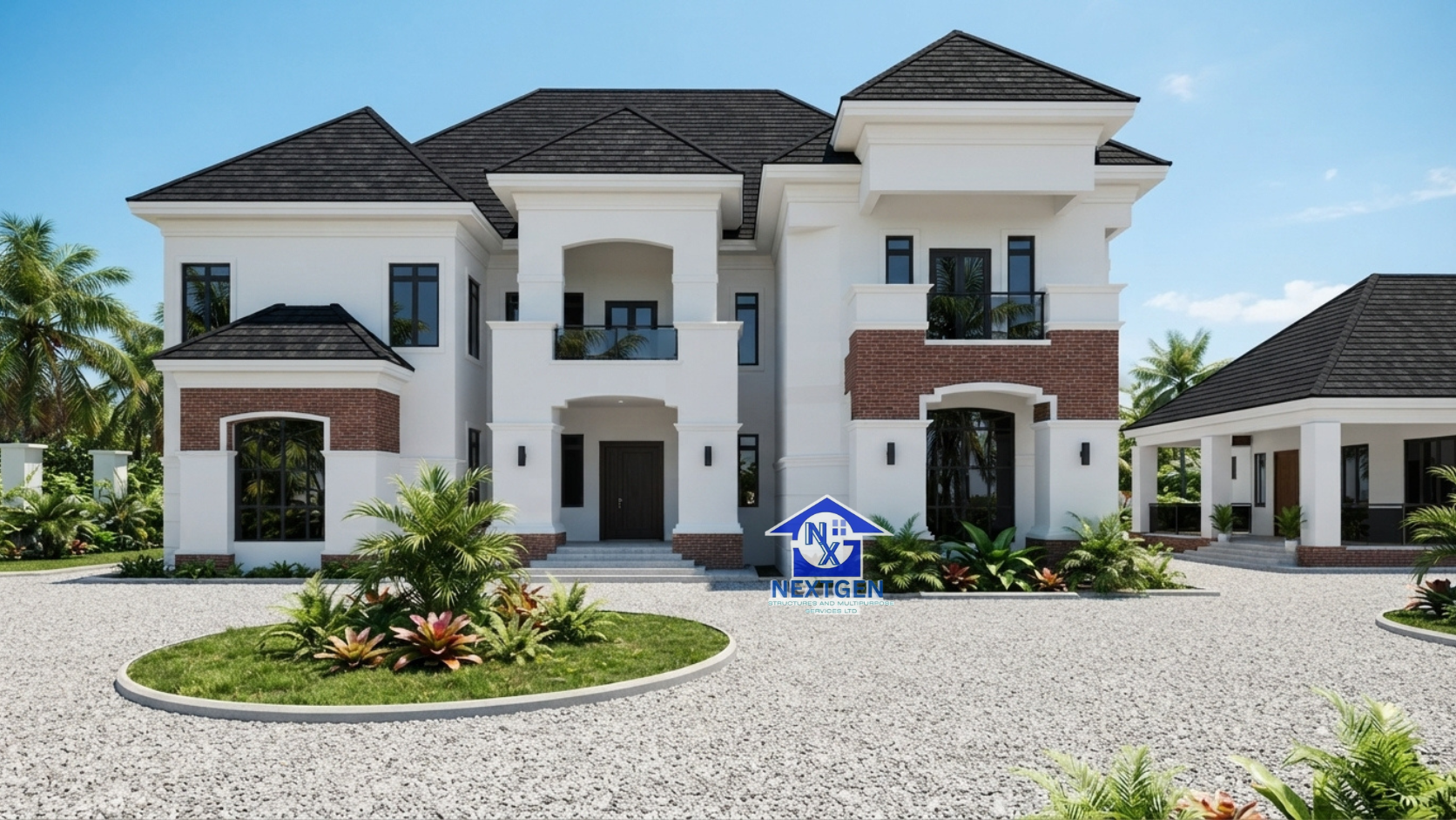 5-Bedroom Duplex Design for a 60×100 ft Plot in Nigeria