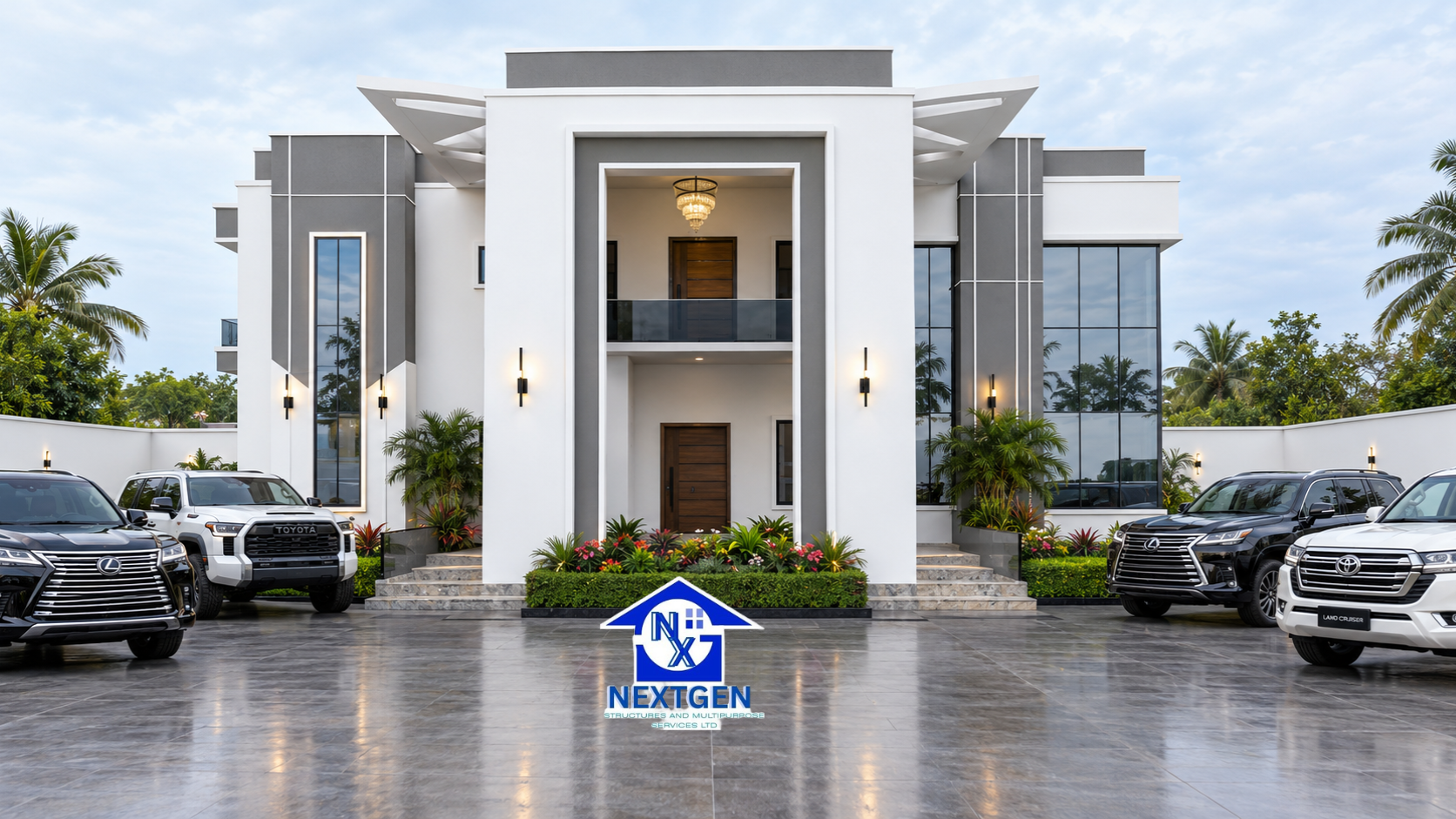 5 Bedroom Duplex House Plan on 100x100 ft Land | NextGen Structures (NXG041ED026)