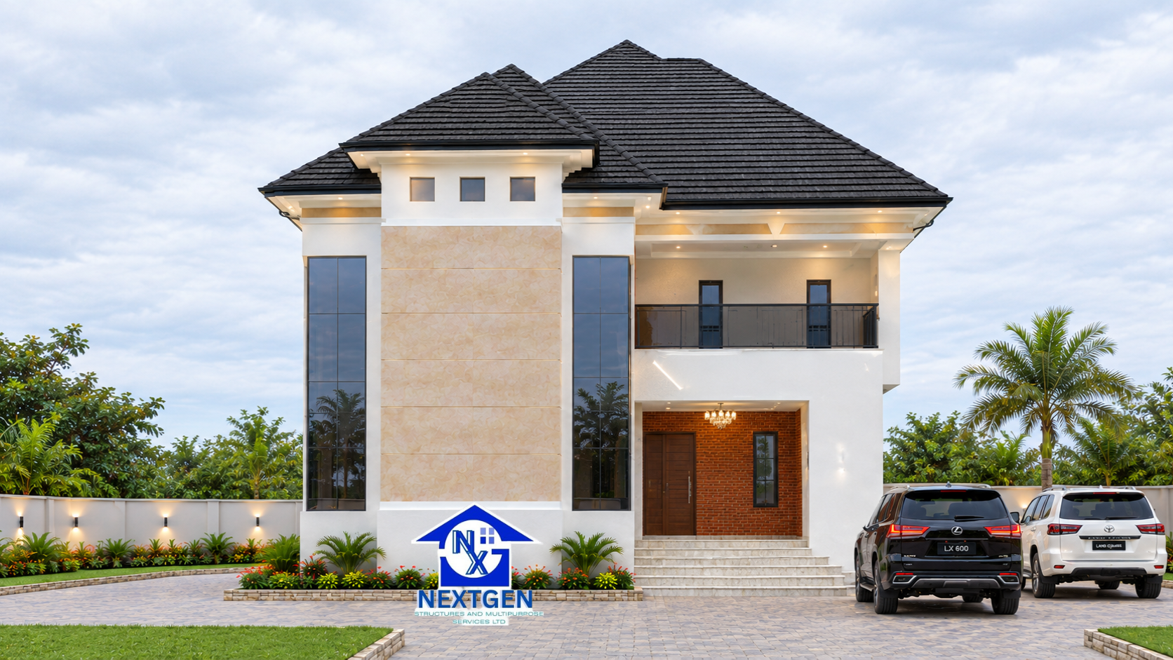 4 Bedroom Duplex House Plan on 60x100 ft Land | NextGen Structures (NXG059DD022)